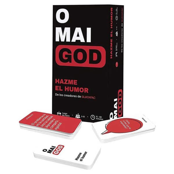 Asmodee Omaigod Röd,Svart