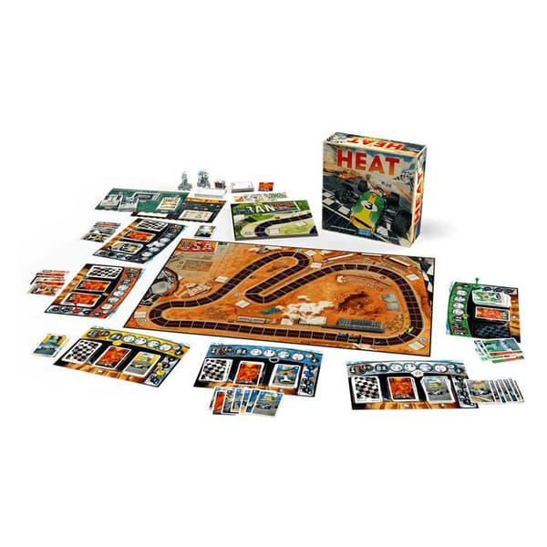 Asmodee Brætspil Heat Flerfarvet