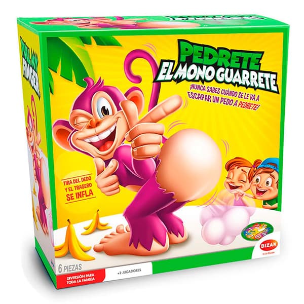 Bizak Pedrete El Mono Guarrete Monivärinen