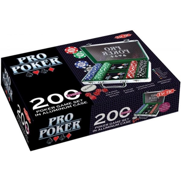 Tactic Pro Poker -pokerisetti alumiinisalkussa
