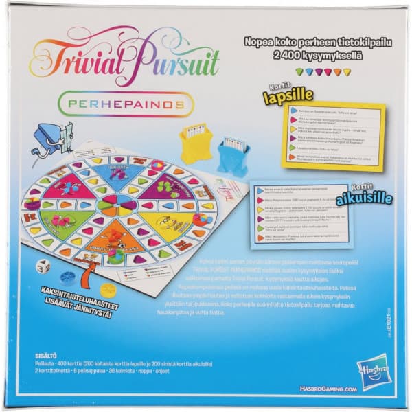 Trivial Pursuit Familjeutgåva - kunskapsspel, 2017