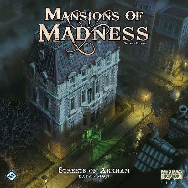 Mansions of Madness Streets of Arkham -udvidelsen