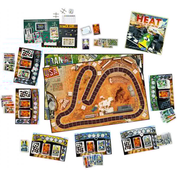 Heat Pedal to the Metal Norden-brætspil