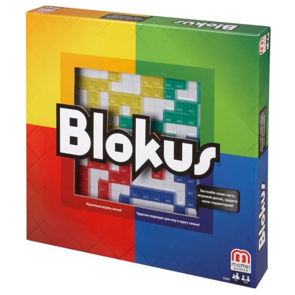 Mattel Games Spel Blokus Flerfärgad 5 Years