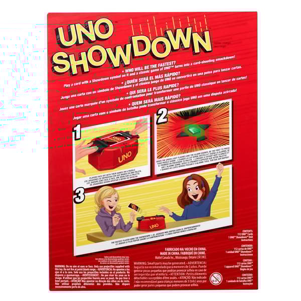 Mattel Games Uno Showdown Flerfärgad