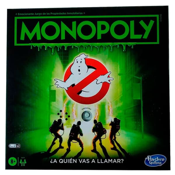 Monopoly Ghostbusters Flerfarvet