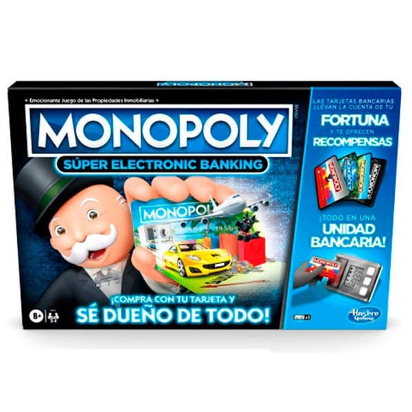 Monopoly Super Electronic Banking Flerfarvet
