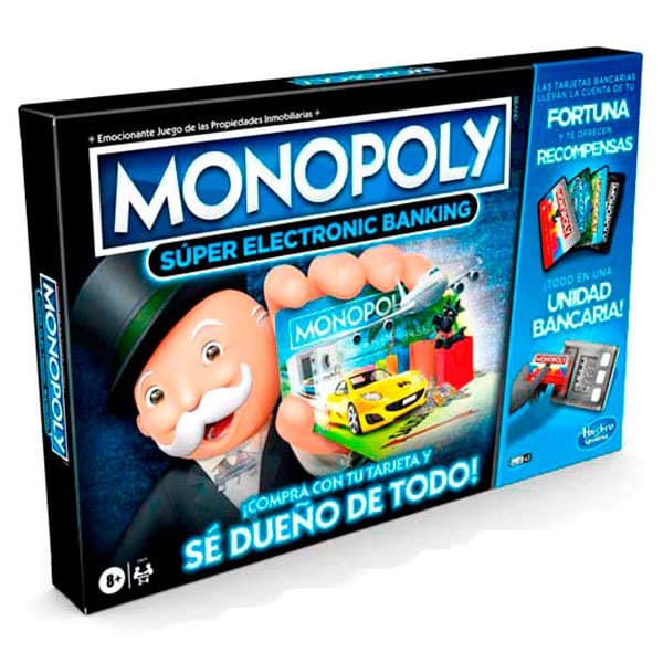 Monopoly Super Electronic Banking Flerfarvet