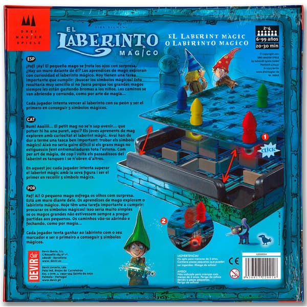 Devir Laberinto Magico Flerfärgad