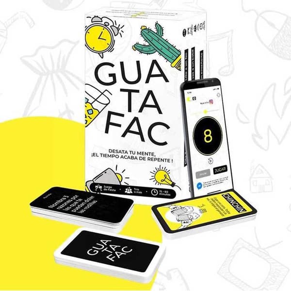 Asmodee Guatafac Flerfärgad