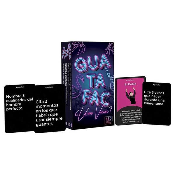 Asmodee Guatafac ¿unos Vicios? Svart