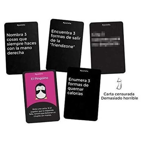 Asmodee Guatafac ¿unos Vicios? Svart