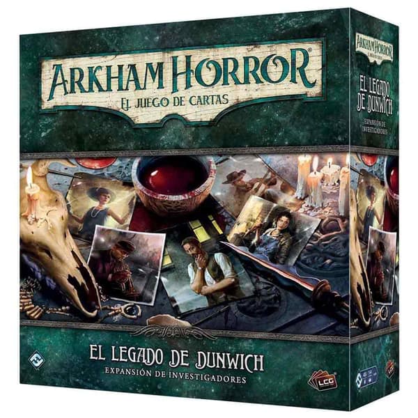 Asmodee Lautapeli Arkham Horror El Legado De Dunwich Investigadores Monivärinen