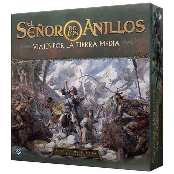 Asmodee Brädspel El Señor De Los Anillos Vientos De Guerra Flerfärgad