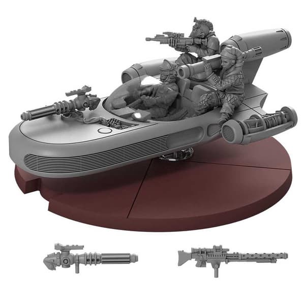 Asmodee Brætspil Star Wars Legion Deslizador Terrestre X-34 Flerfarvet