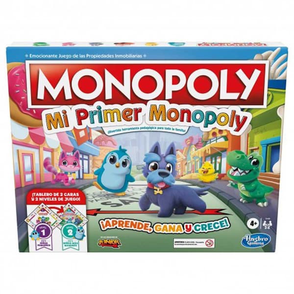 Hasbro Min Första Monopoly Flerfärgad