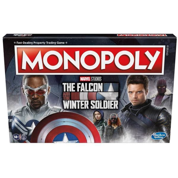 Monopoly Bordsspel Och Vintersoldaten Falcon Flerfärgad