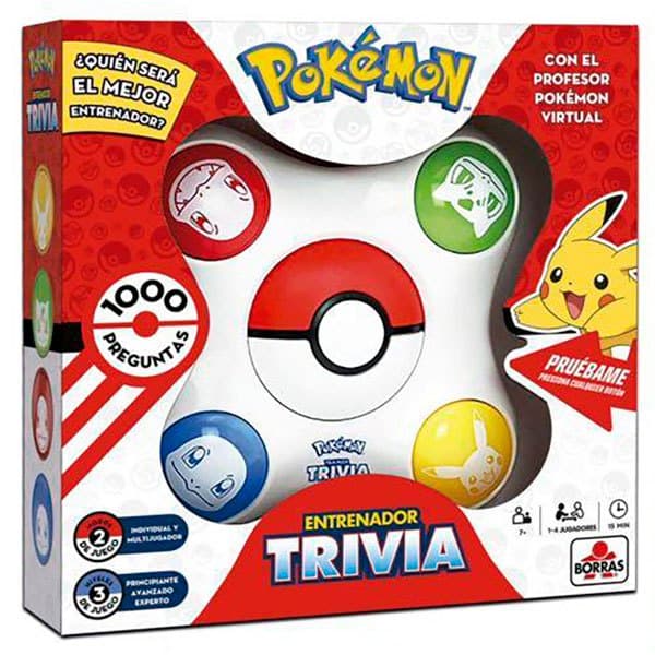Educa Borras Spil Spørgsmål Pokémon Trivial Søvfarvet