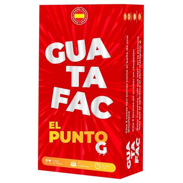 Asmodee Kortspil Guatafac El Punto G Flerfarvet