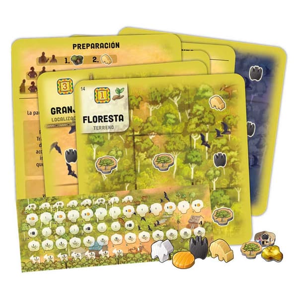 Asmodee Brädspel Atiwa Guld