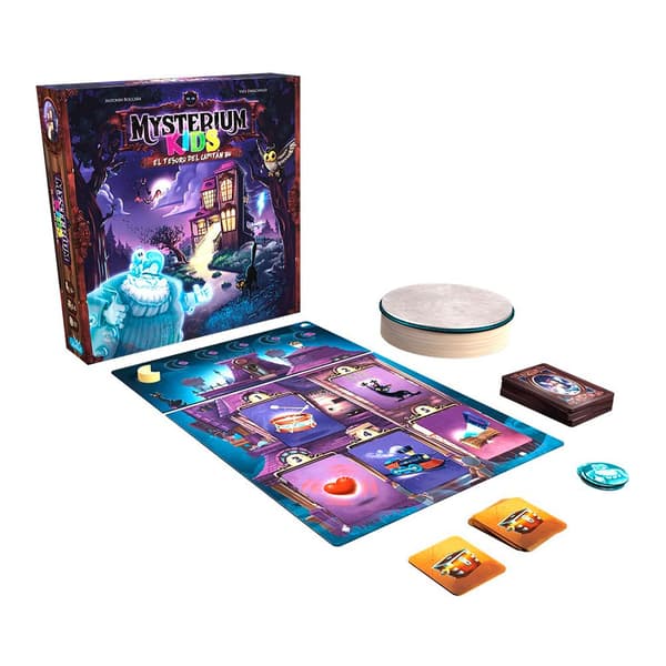 Asmodee Lautapeli Mysterium Kids El Tesoro Del Capitán Bu Kultainen