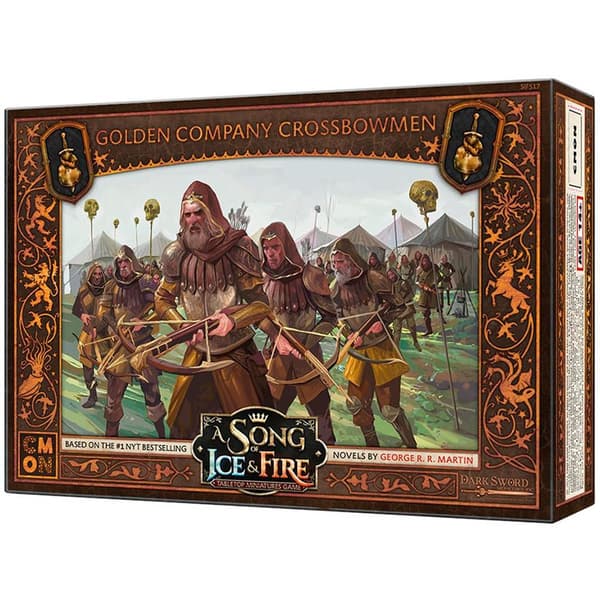 Asmodee Brädspel Canción De Hielo Y Fuego Ballesteros De La Compañia Dorada Brun