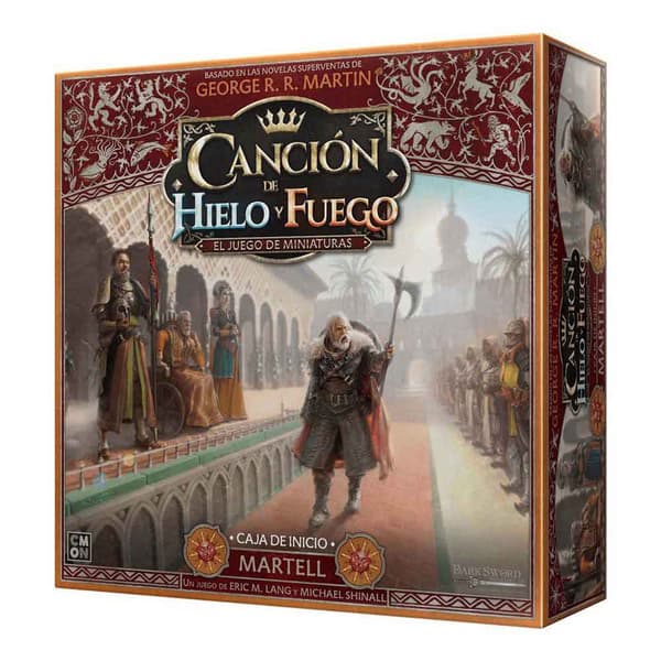 Asmodee Lautapeli Canción De Hielo Y Fuego Caja De Inicio Martell Oranssi