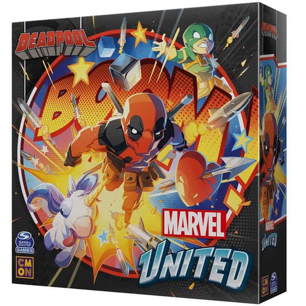 Asmodee Lautapeli Marvel United Deadpool Monivärinen