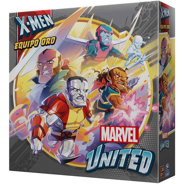 Asmodee Brætspil Marvel United Equipo Oro Transparent