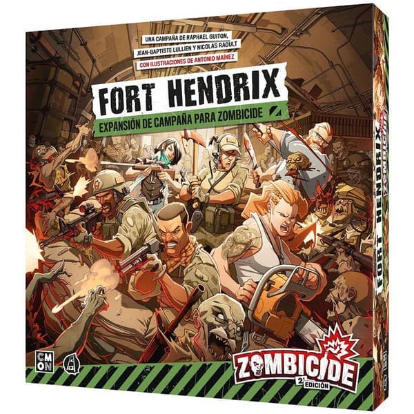 Cmon Zombicide Brætspil 2e: Fort Hendrix Gylden
