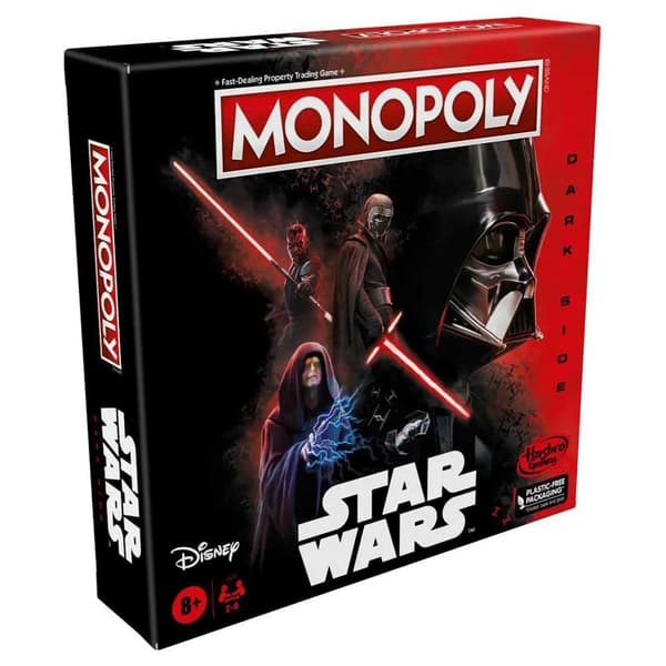 Hasbro Star Wars Bordspil Monopoly Dark Flerfarvet