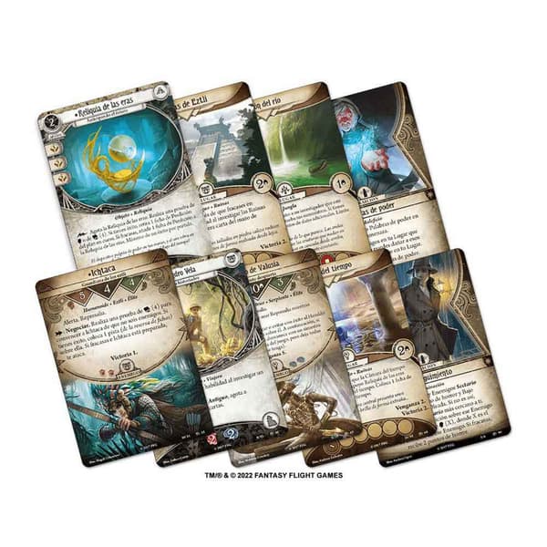 Asmodee Brädspel Arkham Horror Lcg La Era Olvidada Expansión Campaña Durchsichtig