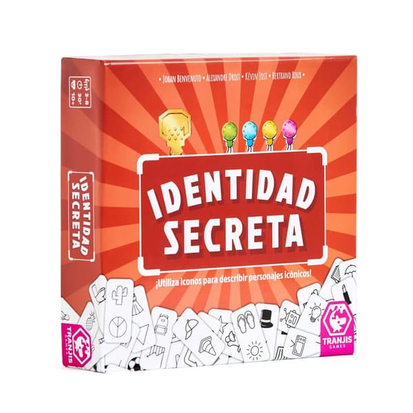 Tranjis Games Secret Identity Brætspil Flerfarvet