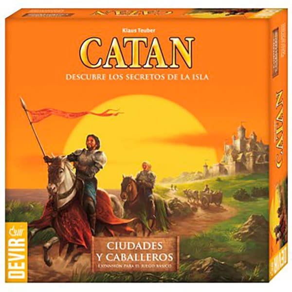 Devir Iberia Kaupungit Ja Ritarit Lautapeli Catán Kultainen