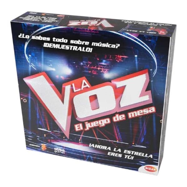 Juegos Bordspil La Voz Transparent