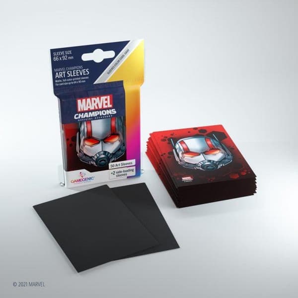 Marvel Champion Art Sleeves: Ant Man (50+1) - Brætspil