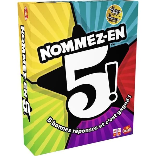 Namn 5 - sällskapsspel - GOLIATH