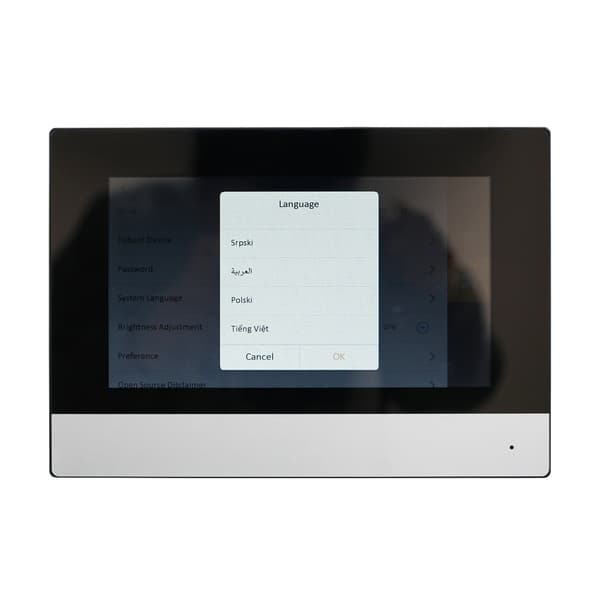 Indendørs Monitor, POE, Video Intercom