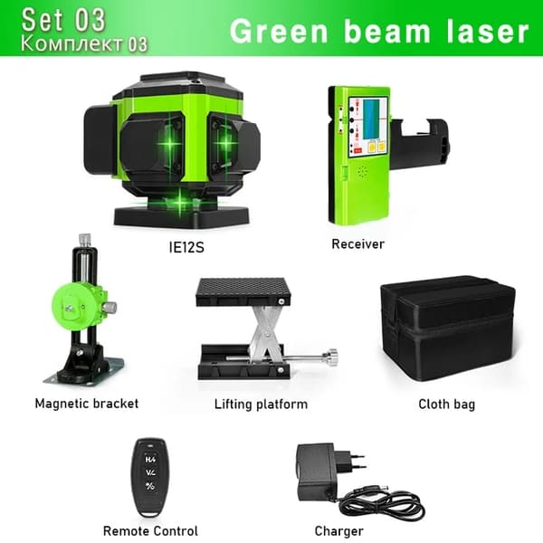 Laser Niveau, Fjernbetjening, Pulstilstand