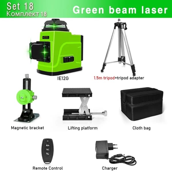 Laser-taso, Kaukosäädin, Pulssitila