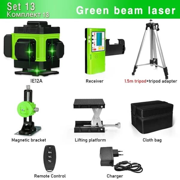 Laser Niveau, Fjernbetjening, Pulstilstand