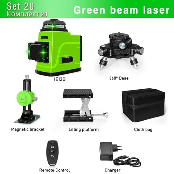 Laser Niveau, Fjernbetjening, Pulstilstand