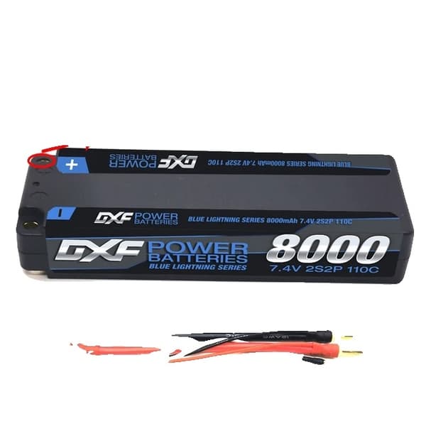 Lipo batteri, 9400mAh, høj spænding