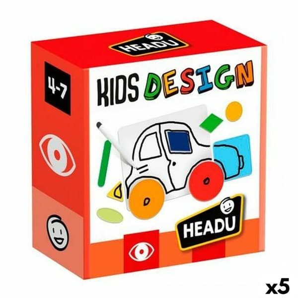 Lærerigt Spil HEADU Kids Design (5 enheder)