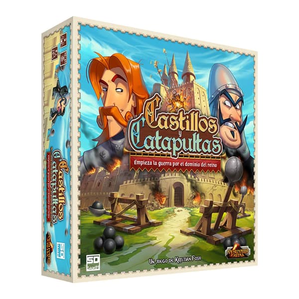 Sd Toys Brädspelsslott Och Belägring Av Katapulter Flerfärgad