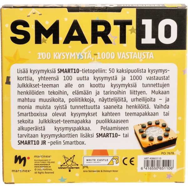 Smart10 - lisäkortit, julkkikset