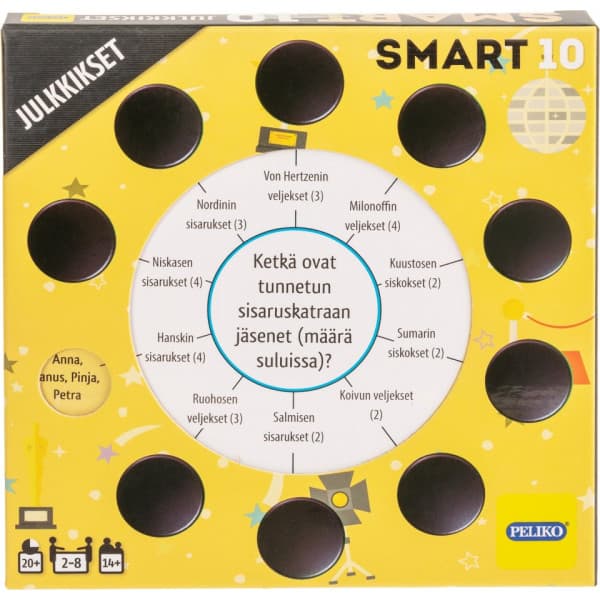 Smart10 - lisäkortit, julkkikset