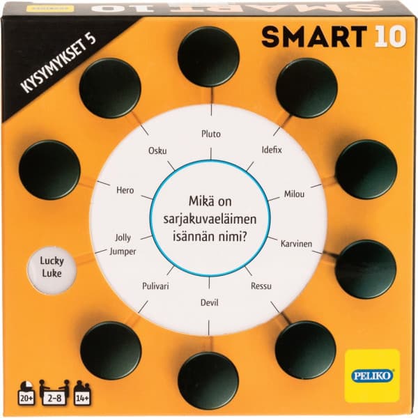 Smart10 Spørgsmål 5 -tilægskort