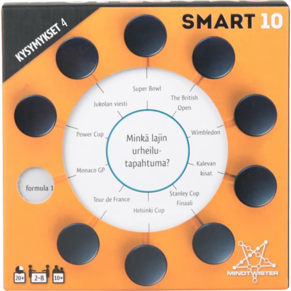 Smart10 Kysymykset 4 -lisäkortit, yleistieto