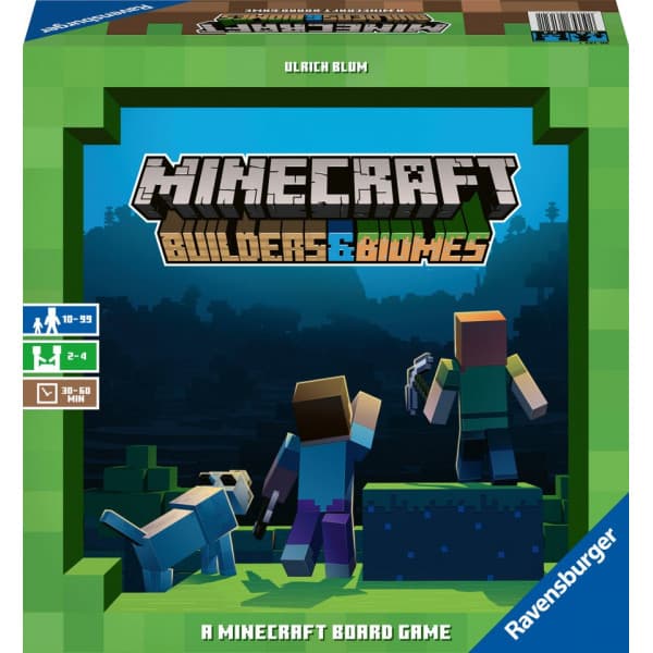 Ravensburger Minecraft: Builders & Biomes -brætspil